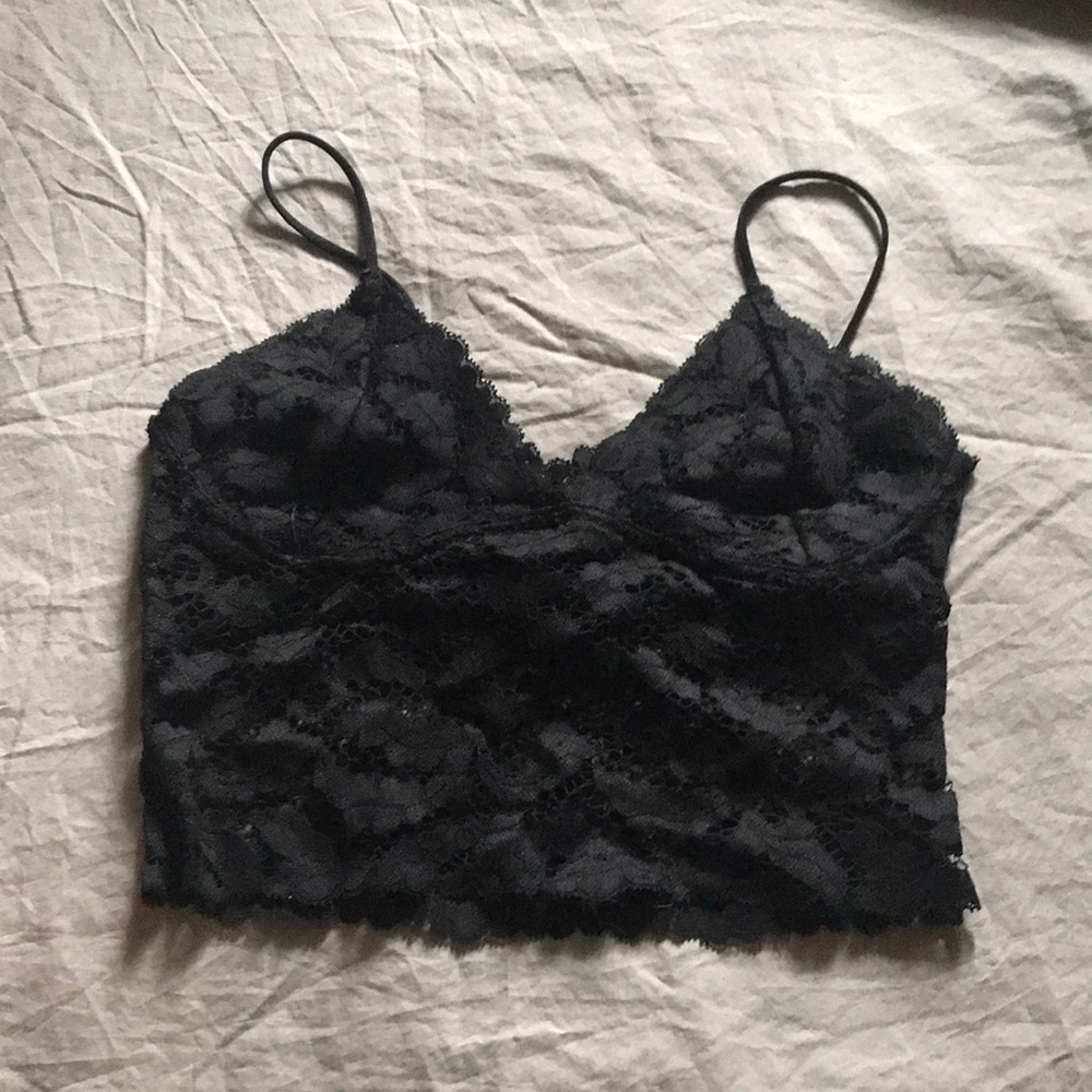 Black bralette